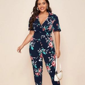 Floral jumpsuit